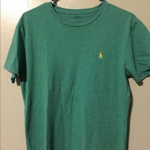 EUC green Ralph Lauren Tee